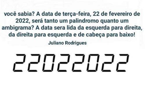 Coincidências existem