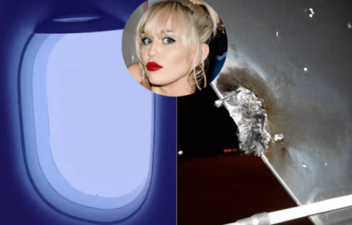 Avião em que Miley Cyrus viajava é atingido por raio e faz pouso forçado