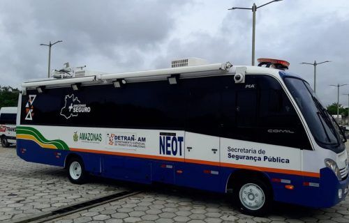 Detran recebe ‘ônibus inteligente’ da SSP-AM para auxiliar na fiscalização de trânsito