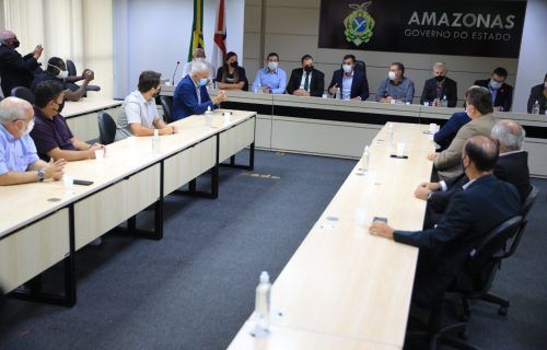 Em coletiva, Wilson Lima afirma que manterá segurança jurídica e competitividade da ZFM