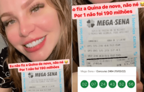 Paulinha Leitte, que ganhou mais de 50 vezes na loteria, acerta quina na Mega Sena
