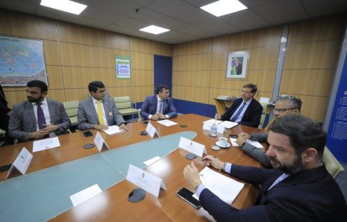 Wilson Lima se reúne com ministros do Turismo e da Justiça e Segurança Pública