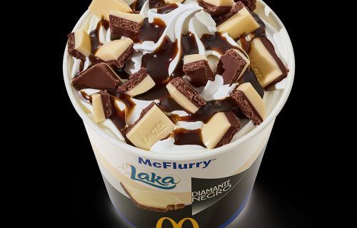 McDonald’s anuncia novo McFlurry Laka Diamante Negro