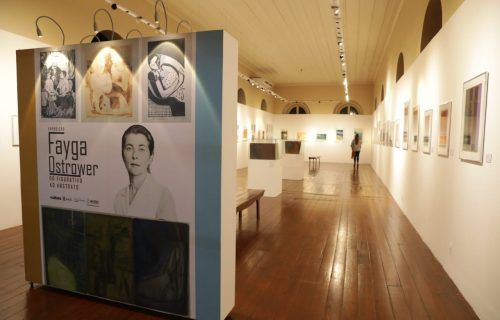 Exposição ‘Fayga Ostrower: do figurativo ao abstrato’ é destaque no Palacete Provincial
