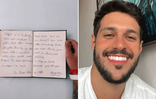 Rodrigo Mussi divulga carta em primeira aparição na web após acidente