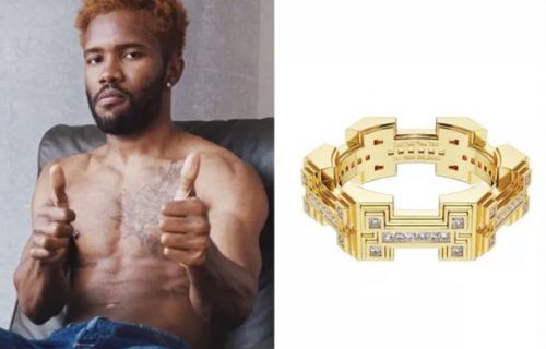 Frank Ocean lança anel peniano de ouro e diamantes