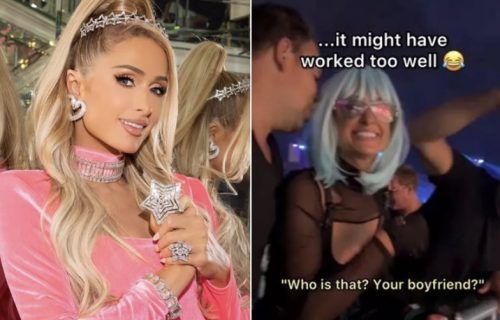Paris Hilton se disfarça para curtir Tomorrowland