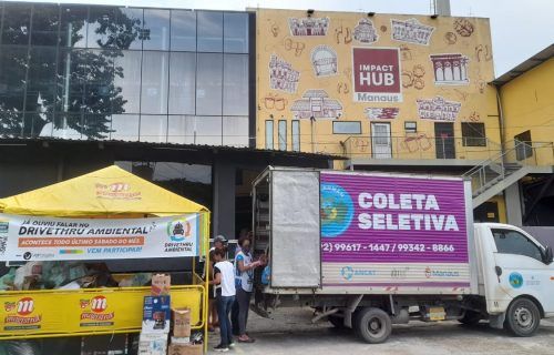 Faculdade Santa Teresa, em parceria com a Drivethru Ambiental, arrecada doações para Associação de Catadores