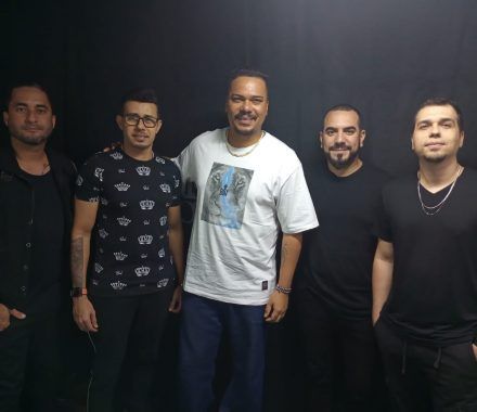 Sorriso Maroto e Turma do Pagode no lançamento do Samba Manaus 2026