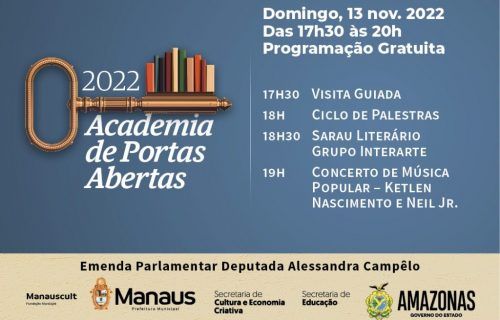 Academia Amazonense de Letras entra na reta final do Projeto Academia de Portas Abertas