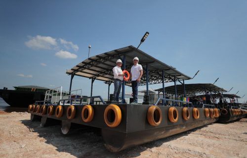 Terminais Flutuantes: Lima faz vistoria em estruturas