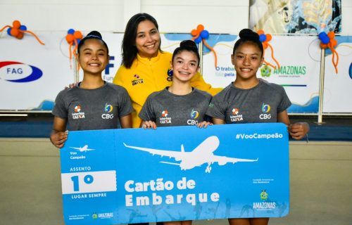Ginastas amazonenses integram Seleção Brasileira em disputa internacional