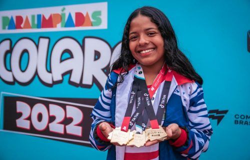 Paralimpíadas Escolares: estudante indígena quebra três recordes e Amazonas é pódio