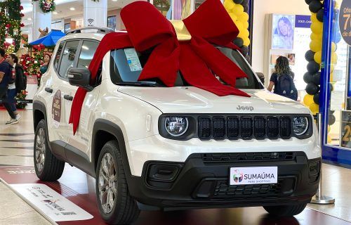 Promoção do Sumaúma Park Shopping sorteará um Jepp Renegade zero quilômetro