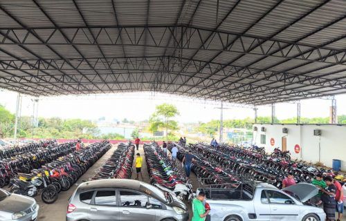 Detran Amazonas leiloou mais de 1.800 veículos em 2022