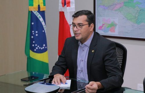 Wilson Lima em reunião do Consórcio da Amazônia Legal