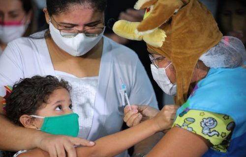 Amazonas recebeu doses de vacina contra a Covid-19 para crianças