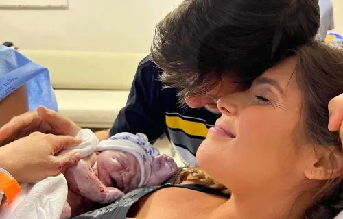 Bia Feres dá à luz sua segunda filha, Serena