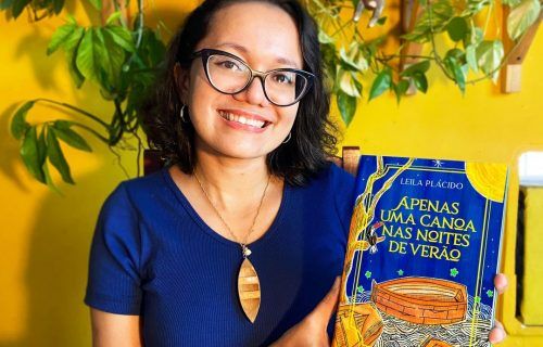 Escritora Leila Plácido participa do projeto Mania de Ler no Largo