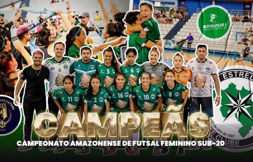 Estrela do Norte conquista Amazonense de Futsal Feminino Sub-20