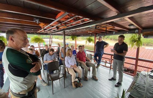 Ministra do Meio Ambiente da Alemanha visita Unidades de Conservação do AM