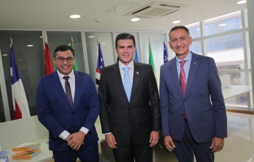 Wilson Lima participa da posse do presidente do Consórcio da Amazônia Legal