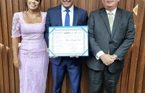 Wilson Lima recebe "Título de Cidadão Amazonense" na Aleam