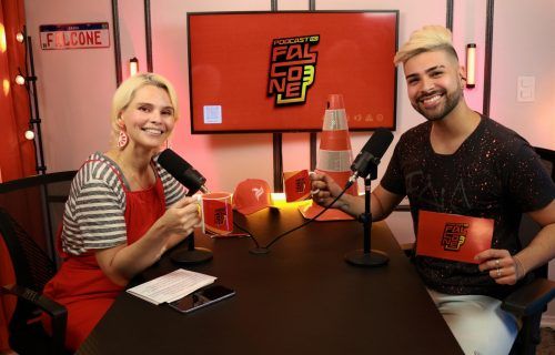 José Falcone estreia PodCast  e Karen Mabel o entrevista em primeiro episódio