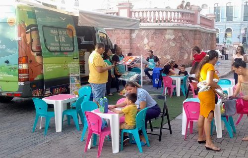 Biblioteca Volante retorna ao Largo de São Sebastião a partir deste domingo