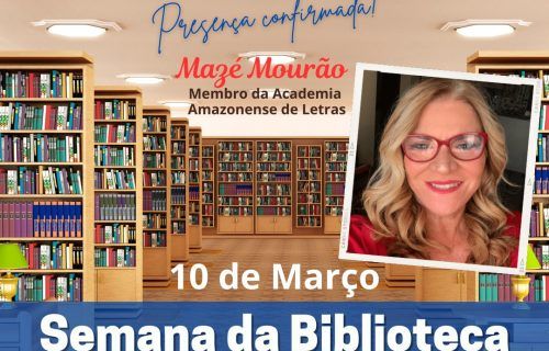 Mazé Mourão ministra palestra sobre 'Crônicas'