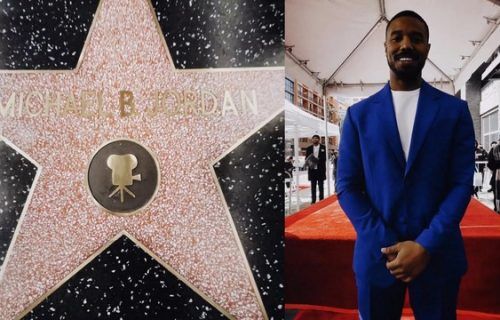 Michael B. Jordan recebe estrela na Calçada da Fama