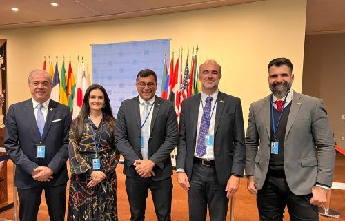 Na ONU, Wilson Lima busca parcerias para ampliação de ações de recursos hídricos