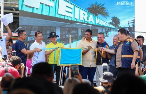 Prefeitura de Manaus entrega a nova feira do Japiim