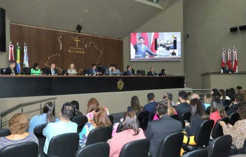 Presidente do TCE-AM participa de homenagem aos 33 anos da Defensoria Pública