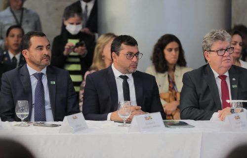 Em Brasília, Wilson Lima fala sobre novos decretos do marco do saneamento no Amazonas