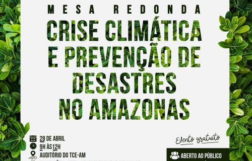 TCE sedia evento sobre prevenção a desastres naturais