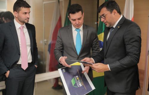 Wilson Lima apresenta ‘Amazonas Meu Lar’ ao ministro das Cidades e para a presidente da Caixa