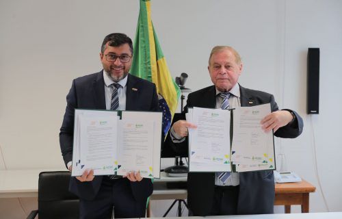 Wilson Lima formaliza cooperação com o Conselho Mundial de Energia