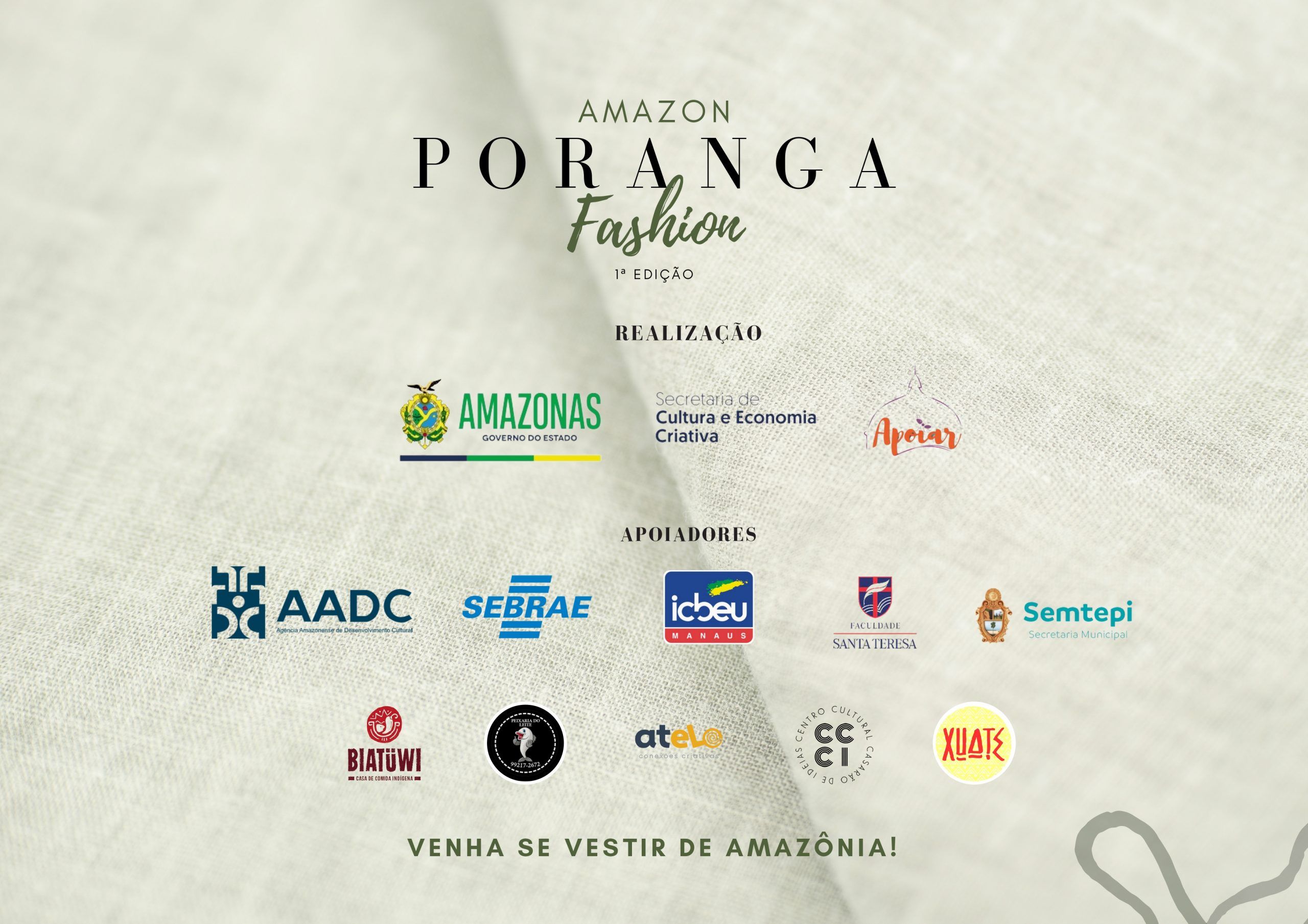 Moda indígena ganha destaque com o  Poranga Fashion