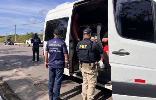 Arsepam e PRF realizam blitz na BR-174