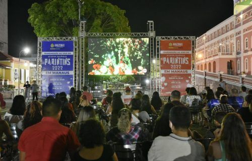 Festa dos Visitantes e Festival de Parintins serão transmitidos no Largo São Sebastião