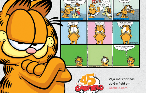 Nickeloadeon comemora 45 anos do Garfield