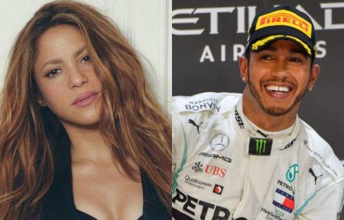 Shakira e Lewis Hamilton estão namorando