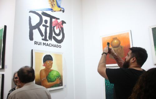 Confira o que rolou na abertura da exposição "Ritos"