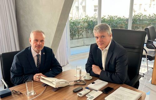 Conselheiro Mario de Mello faz visita institucional ao TCM do Rio de Janeiro