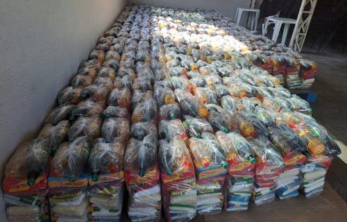 Guaraná Tuchaua faz doação de mais de 800 cestas básicas para artistas de Parintins
