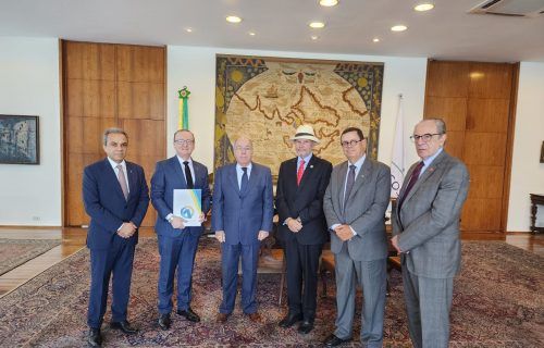 Conselheiro do TCE-AM e representantes do Controle Externo se reúnem com ministro das Relações Exteriores, em Brasília