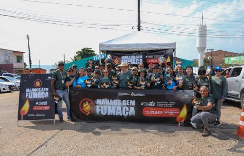 Prefeitura de Manaus realiza blitz para combater queimadas urbanas