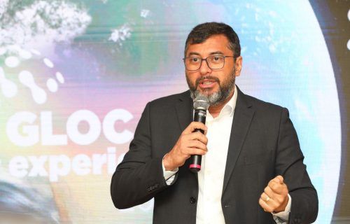 Wilson Lima destaca potencial do Amazonas na área ambiental durante abertura da Glocal