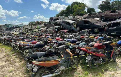 Detran Amazonas promove primeiro leilão de sucatas ferrosas